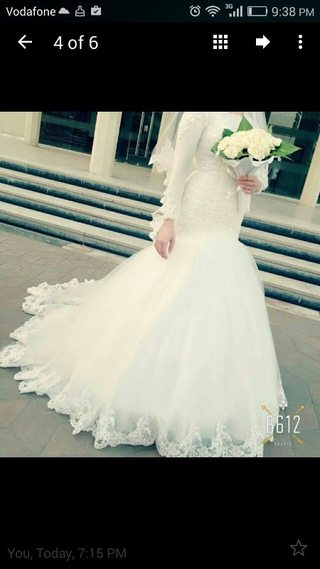 فستان زفاف تركى ميرميد «تايبيست» اولبسه