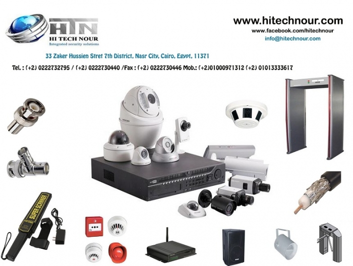 HiTechNour { security systems } كاميرات مراقبه ، ابواب امنيه ، CCTV eg