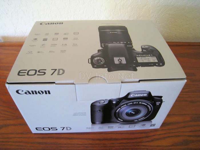 Canon EOS 7D Digital SLR Camera 