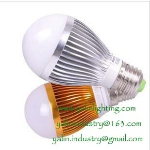 الموفرة للطاقة LED 3W مصباح، ضوء لمبة مع سعر المصنع، والإضاءة E27/B22