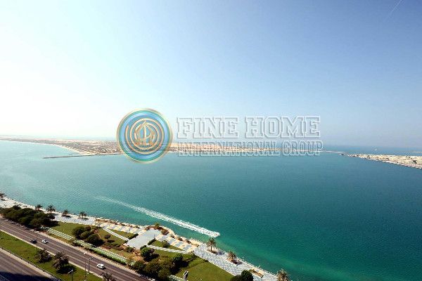 Sea View 2BR Apartment In Corniche Road.  