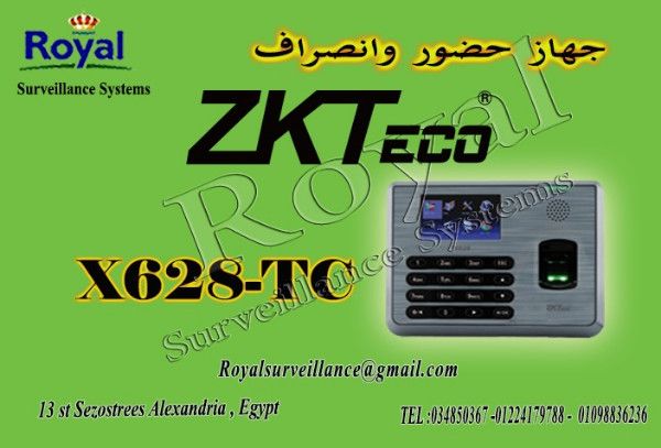 ساعة حضور وانصراف ماركة ZKTECOموديل X628-TC 