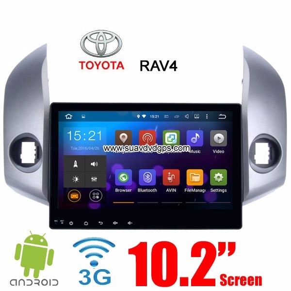Toyota RAV4 android multimedia car pc radio wifi gps navi 3G internet