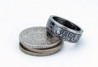 تحويل اي عمله معدنيه الي خاتم vikings Coin Rings 