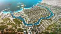 اراضي للبيع في اكبرمنتجع سكني علي ساحل الامارات في ابوظبي في غنتوت