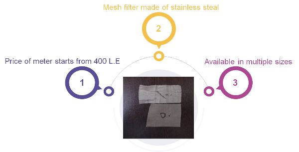  Mesh filter made of stainless s