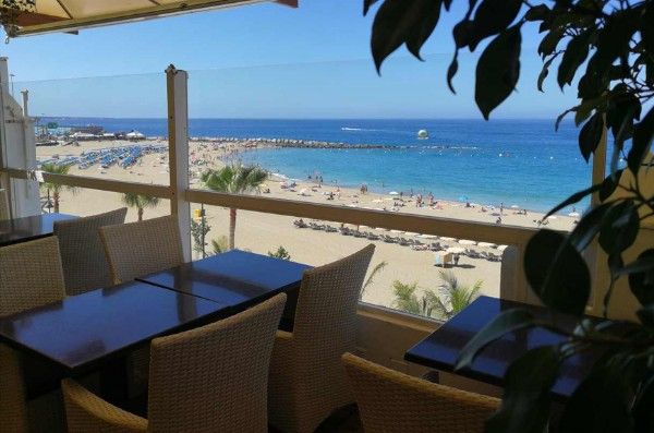 الأعمال أنيق - مطعم على الشاطئ، في اسبانيا 